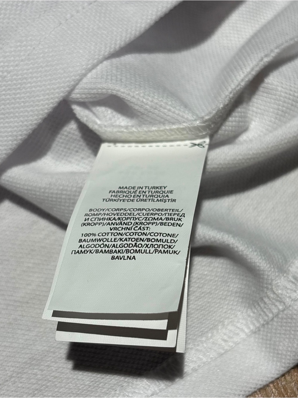 Polo Ralph Lauren Custom Slim Fit Paris White Polo Shirt Brand New - Picture 15 of 16
